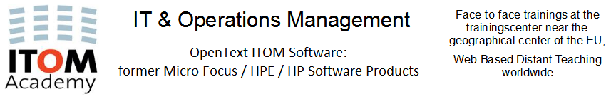 ITOM-Academy header: Logo and brief description